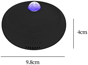 Cat Litter Odor Eliminator Air Purifier Smell Remover Smart USB Rechargeable Pet Odor Remover for Pet Litter Box, Wardrobe, Shoe Box (Black)