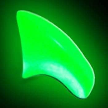 6 Month Supply Soft Nail Caps for Cats Green Glow in The Dark Large - Extra Adhesives