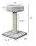 Fresh Scratching Post with Sleeping Perch - 24" W x 12" D x 30" H, Durable Sisal Surface for Claw Care and Comfortable Top Perch for Cats to Rest, Blends Functionality with Cozy Design