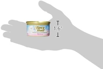 Purina Fancy Feast Tender Ocean Whitefish Feast Wet Kitten Food - (Pack of 24) 3 oz. Cans