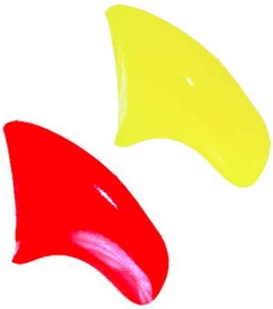 Devil Combo Soft Nail Caps Cats Claws 40pk (20 Neon Yellow - 20 Red) Medium Size