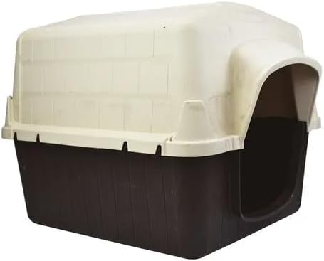 Petmate Aspen Pet Outdoor Dog House, Medium, For Pets 25 to 50 Pounds