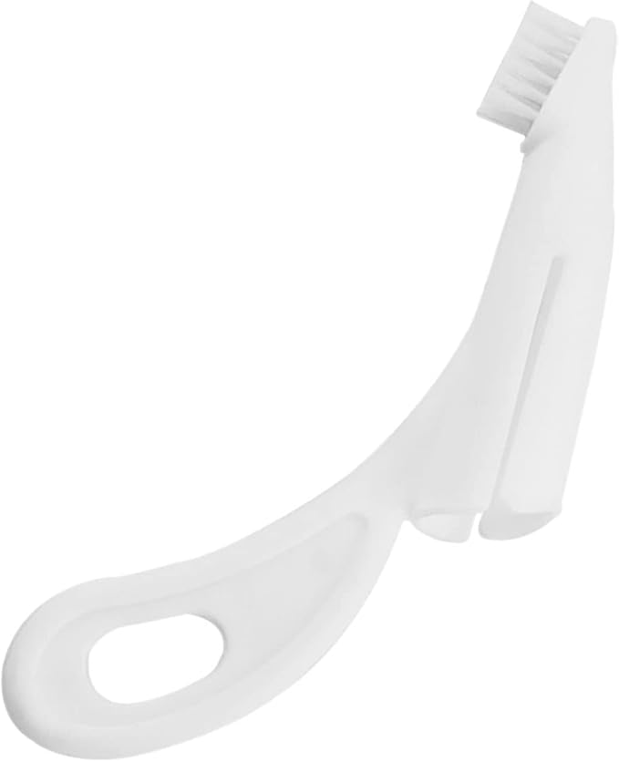 Qiilu Finger Wipes for Dogs & Cats - Dog Finger Toothbrush Nylon Oral Care Pet Brush Teeth Gums Care Kit for Pets - Effective Cleaner Supplies (White)