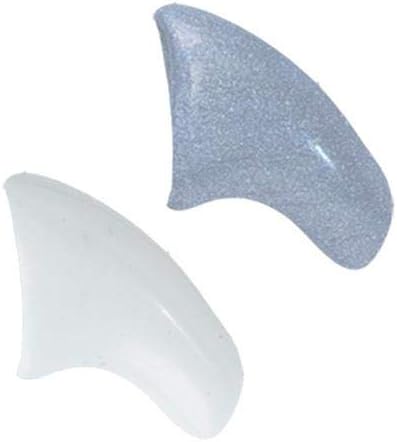 Ghost Combo Soft Nail Caps Cats Claws 40pk (20 White - 20 Grey) Kitten Size