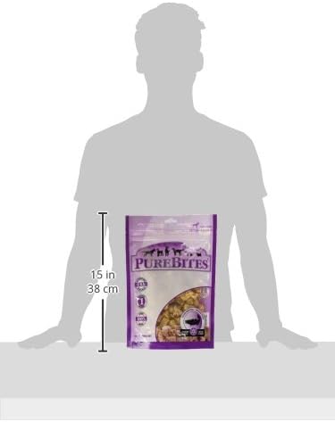 PureBites Whitefish Freeze Dried Dog Treats, 1 Ingredient, Made in USA, 7oz