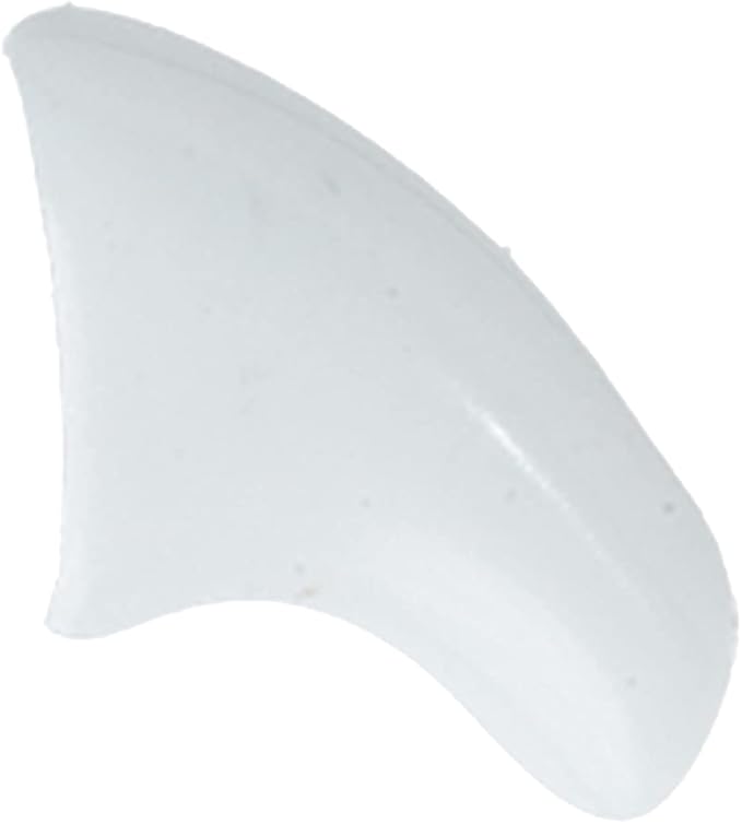 6 Month Supply Soft Nail Caps for Cats White Kitten - Extra Adhesives
