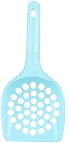 XTYPE Plastic Cat Litter Scoop Pet Care Sand Waste Scooper Shovel Hollow Cleaning Tool Hollow Style Lightweight Durable Easy to Clean cat Litter Shovel (Color : Chocolate)