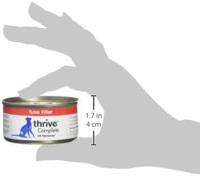 thrive Complete 100% Natural multiple flavors food for cats (6 Packs, Tuna Fillet)