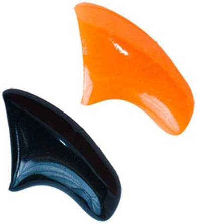 Halloween Combo Soft Nail Caps Cats Claws 40pk (20 Orange - 20 Black) Small Size