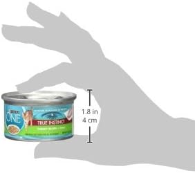 Purina One Smartblend Cat Savory Turkey Food, 24 By 3 Oz.