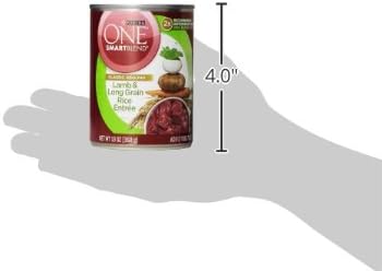 Purina ONE Plus Wet Puppy Food Classic Ground Healthy Puppy Lamb and Long Grain Rice Entree - (Pack of 12) 13 oz. Cans