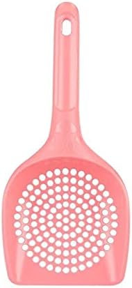 XTYPE Plastic Cat Litter Scoop Pet Care Sand Waste Scooper Shovel Hollow Cleaning Tool Hollow Style Lightweight Durable Easy to Clean cat Litter Shovel (Color : Burgundy)