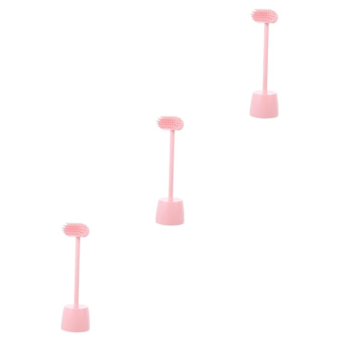 BESPORTBLE 3pcs Grooming Brush Cat Cleaning Brush Slicker for Dogs Cats Massage Tool Material Pet Accessory