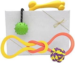 Roscoe's Pet Products Assorted Toy Box for Medium to Large Dogs