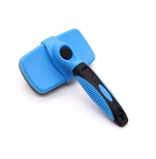 Pet Cat and Dog Supplies - Cat Hair Brush (blue, Large 18cmx12.5cm)