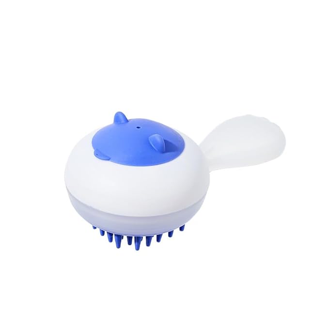 2 in 1 Pet Brush Comb for Cats and Dogs Blue