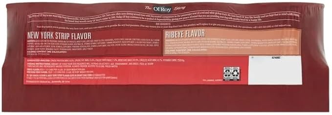 Generic Ol' Roy Cuts in Gravy Wet Dog Food: Delicious Nutrition for Happy, Healthy Dogs | Complete & Balanced Formula with Real Beef | Ribeye & New York Strip Flavors (Steak)