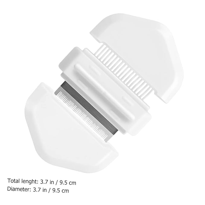 HANABASS Cat Brush Dog Grooming Tool Massage Comb for Pet Hair Removal Comfortable Handle Bristles for Shedding for Cats and Dogs