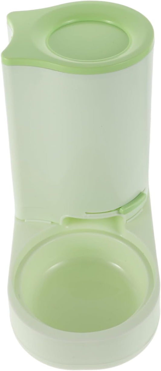 Cat Food Dispenser Machine Auto Feeding Station Non-Spill Bowl Pet Drinking Fountain Clean Design Suitable for Cats and Dogs