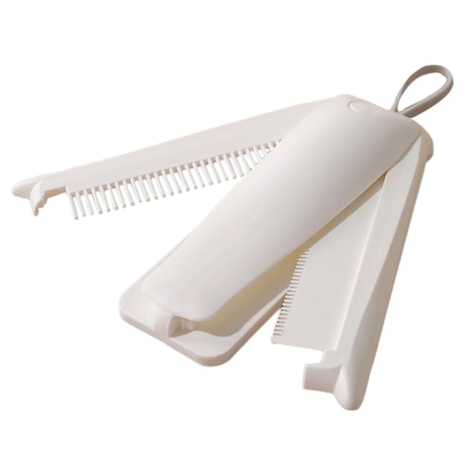 Abaodam Dog Grooming Comb 3-in-1 Foldable Pet Hair Comb for Dogs and Cats, Wear-resistant Fine Teeth Detangling Brush, Compact Portable Pet Grooming Supplies for Indoor Use
