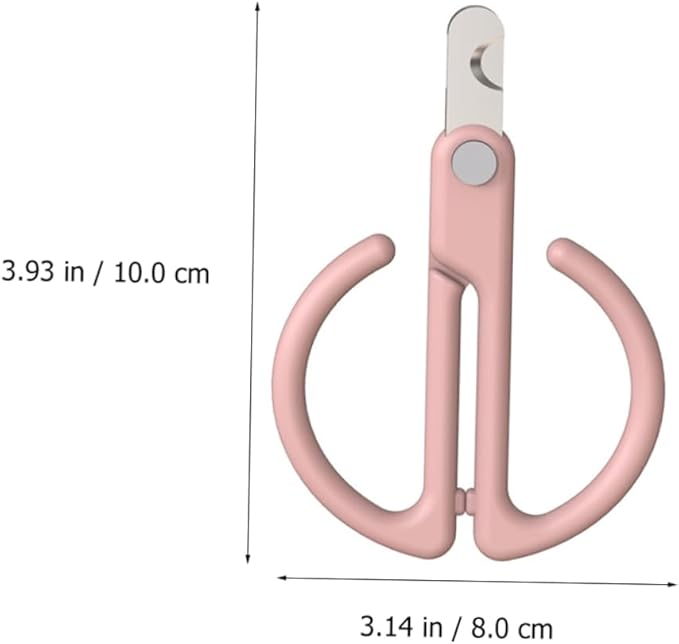 1pc Pet Nail Clipper Dog Cat Scissors Sharp Trimming Tool Ergonomic Design Professional Pet Grooming Supply
