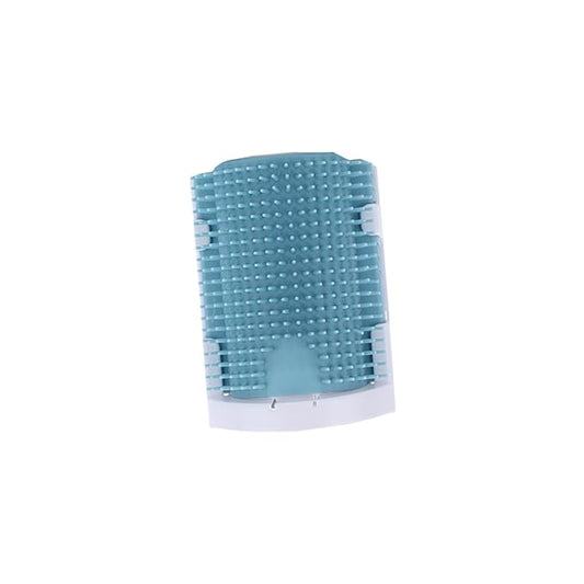 HEMOTON Cat Massage Self Grooming Brush with Rubber Bristles Light Mounted Handheld Cat Supplies for Self Cleaning Shedding Relief Relaxation