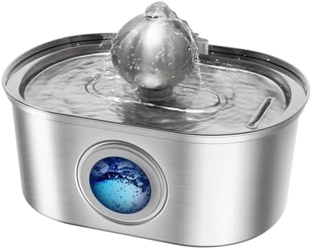 Selene The Doggy Fountain, Quiet Floor-Standing Pet Water Fountain, Automatic Dog Watering Dispenser Bowl Feeding & Watering Supplies (Float Ball)
