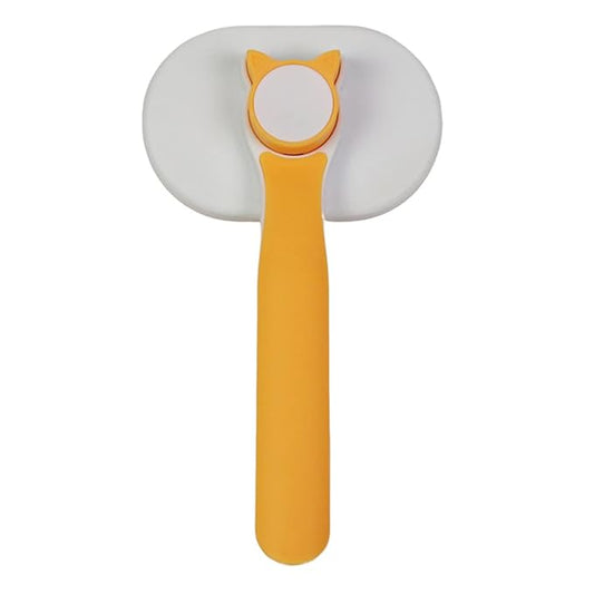 Pet Brush Slickers Comb Bent Steel Needle For Shedding & Grooming For All Long/Short Hair Dogs Cats Pet Dog Slickers Brush Soft Massage Grooming For Dogs Cats With Double