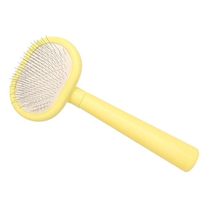 SUPVOX Plastic Pet Hair Comb Handle Ergonomic Household Grooming Tool for Easy Hair Removal and Bonding