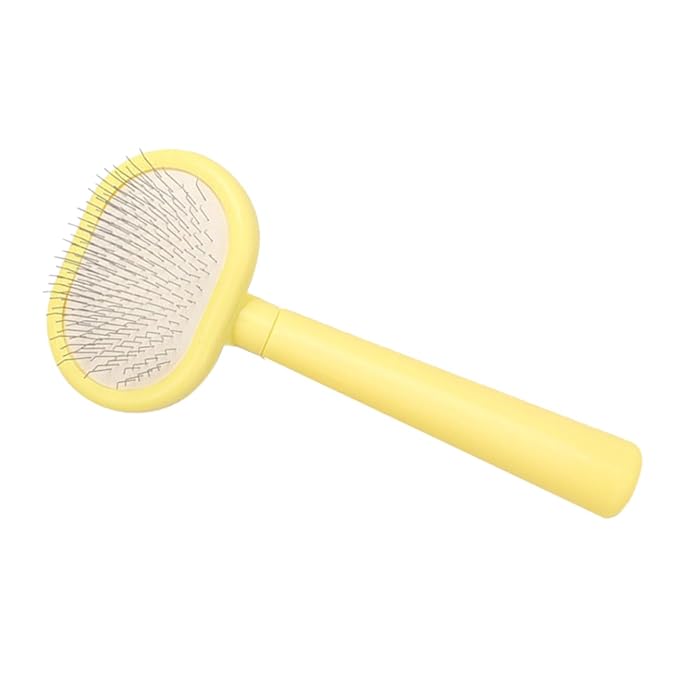 Plastic Cat Comb for Grooming and Cleaning Handled Pet Hair for and Cats Massage Effect Comfortable Handle for Shedding and Matted Fur Care
