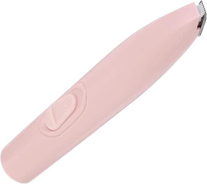 Dog Paw Trimmer Cat Claw Trimmer Low Noise Pet Hair Clippers for Small Dogs and Cats Grooming Supplies Peach Pink