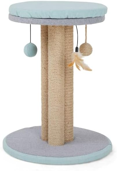 EveryYay by Petco Scratchin' The Surface Cat Scratcher with 3-Sided Play Post, 20.5" H