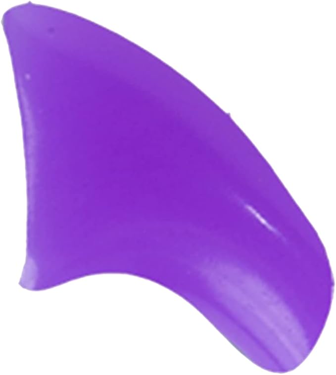6 Month Supply Soft Nail Caps for Cats Purple Kitten - Extra Adhesives