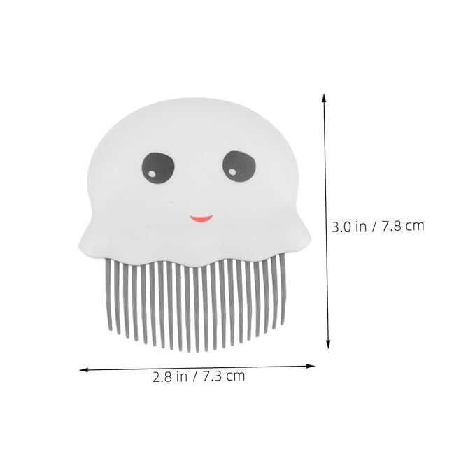 Mikikit 3pcs Portable Pet Grooming Comb Set Plastic Dog Cat Brushes for Shedding Tangles and Undercoat Removal Efficient Knot