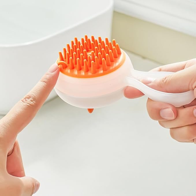 2 in 1 Pet Brush Comb for Cats and Dogs Blue