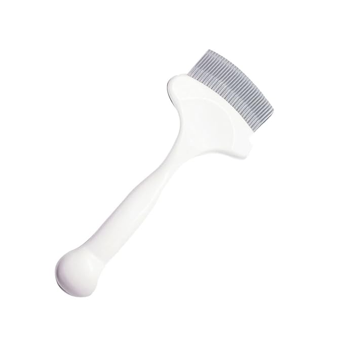 Milisten Cat Grooming Comb for Knot Removal Elastic Pin PET Cleaning Tool for Cats Sturdy PET Grooming Brush for Long and Short Fur