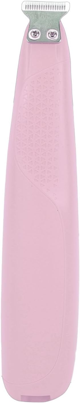 Pssopp Electric Cat Grooming Clippers, Electric Clippers Proof Body High Brightness LED Light Rechargeable Dog Trimmer for Small Area Hair Cat Grooming, (Pink)