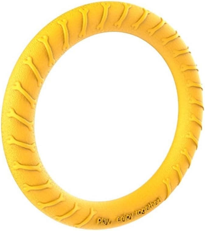 Durable EVA Dog Chew Toy Set, Indestructible Dog Frisbee, Interactive Pet Ball, Dog Pull Ring, Non-Toxic Lightweight Puppy Outdoor Training Playing Supplies for Small Medium Dogs