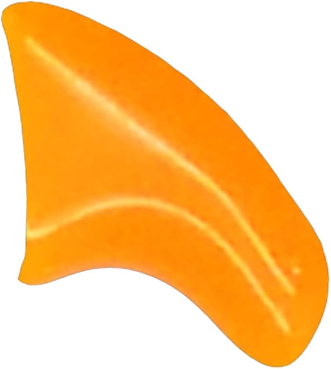 6 Month Supply Soft Nail Caps for Cats NEON Orange Kitten - Extra Adhesives