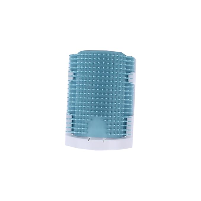 Self-Grooming Cat Brush with Rubber Bristles Cat Massage Tool for Shedding and Grooming Light