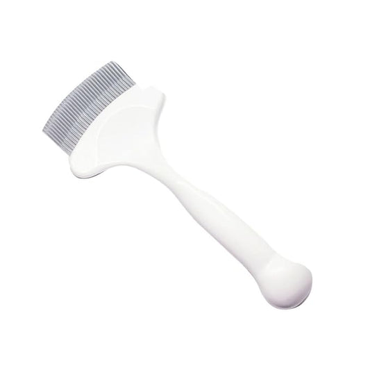 Garneck Practical Cat Grooming Comb Durable Elastic Pin Hair Detangler for Cats Removes Tangles Knots Loose Fur Safe Material for Comfortable Grooming