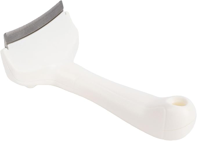 Pssopp Cat Supplies Plastic Pet Hair Grooming Brush Dog Deshedding Tool for Short Medium Cats Horses Rabbits Pet Deshedding Comb, Comb
