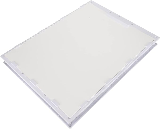 Rengue Large Pet Door, Doors Closing for Easy Pet Access Indoor Outdoor, 50x38 Cm for Big Garage Use Large Door, ABS Material, Automatically Nan Dog Supplies (White)