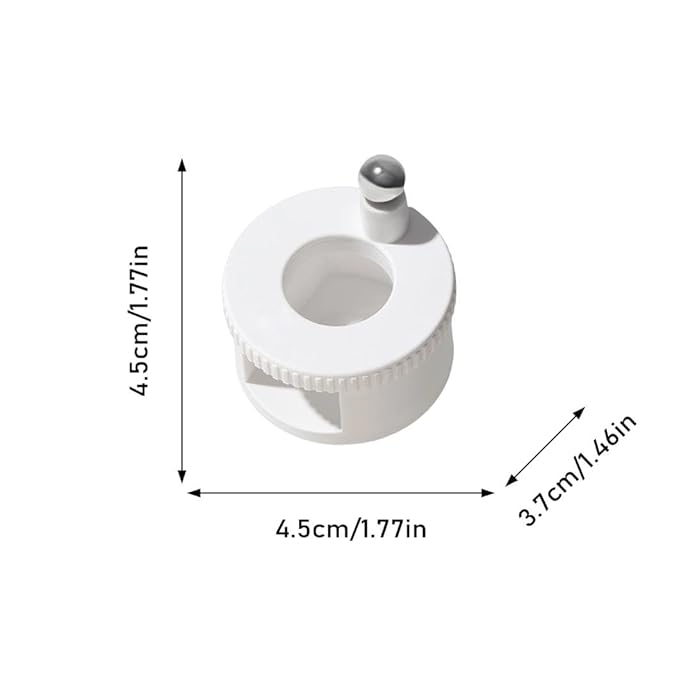 Rotating Cat Eye Magnet, Adjustable Cylinder Stand, Beginner Friendly Nail Tool with Uniform Magnetic Force and Excellent Light Absorption, Can Easily DIY Glossy Cat Eye Effect (#A)
