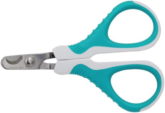 BESPORTBLE Pet Nail Clipper for Cats and Dogs Stainless Steel Grooming Tool Comfortable Grip Lightweight and Portable Nail Trimmer for All Breeds Sky-