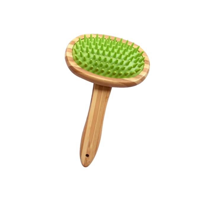 Multi-function Pet Comb Brush Dog Cat Grooming Tool Massage Cleaning Brush Ergonomic Handle for Home Travel