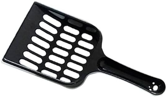 XTYPE Cat Litter Scoop Pooper Scoopers Pets Litter Sand Shovel Pet Shit Artifact Dogs Shovel Pet Cleanning Tool cat Litter Shovel (Color : Black)