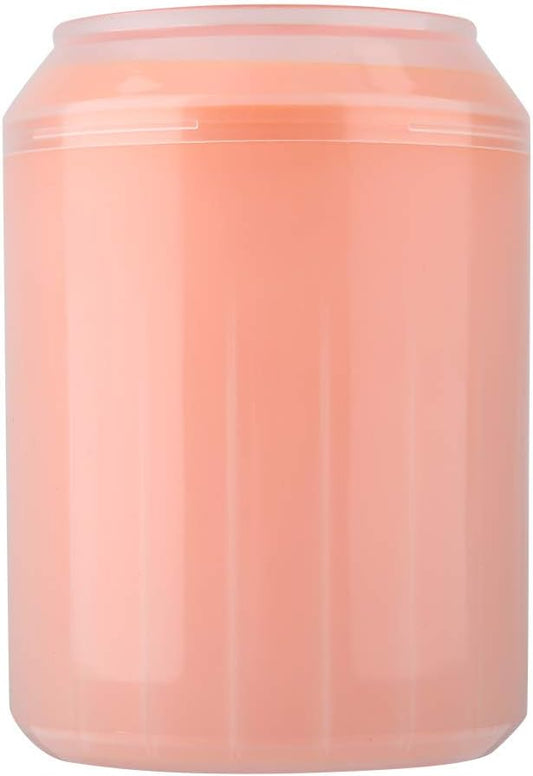 Portable Pet Paws Cleanseing Cup, Multifunctional Grooming Tool for Cats and Dogs, Rubber Silicunique, Easy to Cleanse and Use (Orange)