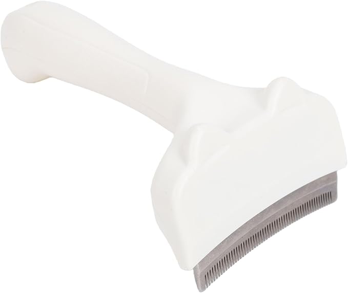 Pssopp Cat Supplies Plastic Pet Hair Grooming Brush Dog Deshedding Tool for Short Medium Cats Horses Rabbits Pet Deshedding Comb, Comb