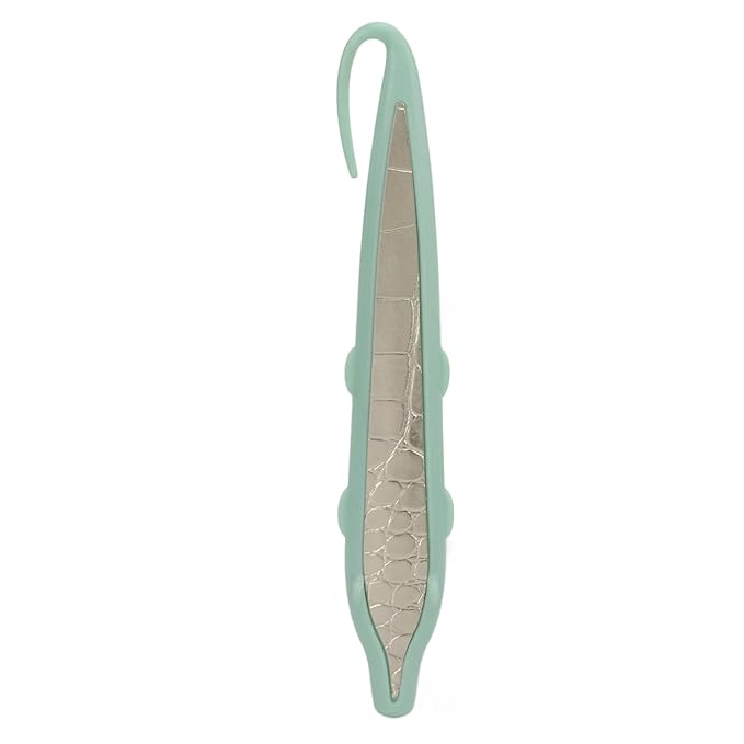 ZJchao Cat Grooming Brush Dog Brush for Short Haired Dogs Simulated Tongue Design Pet Hair Removal Comb with Dual Color Green Gold